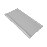 Кликфальц mini 0,45 мм Drap RAL 9003 сигнальный белый